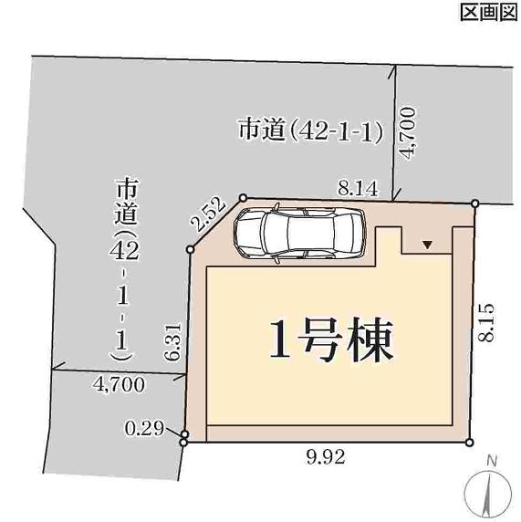 羽曳野市西浦2丁目1号棟　新築戸建