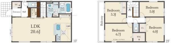 堺市美原区北余部3号棟　新築戸建