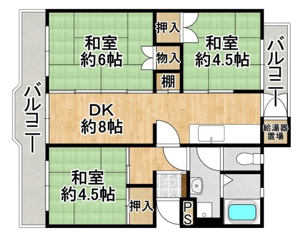 泉北城山台三丁参号棟