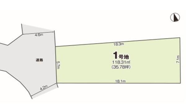 堺市中区土塔町1号地　売土地