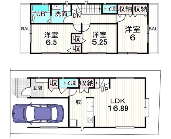 羽曳野市恵我之荘3丁目　売土地