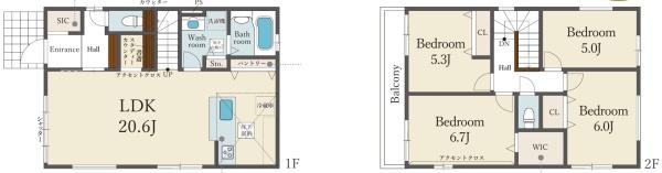 堺市美原区北余部3号棟 新築戸建