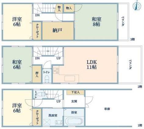 大阪市阿倍野区昭和町5丁目　中古戸建