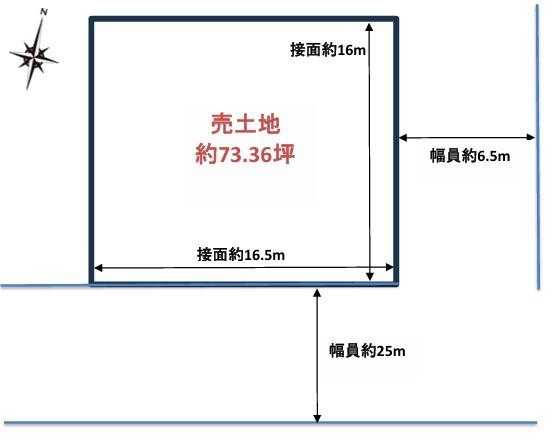 大阪市東住吉区南田辺1丁目　売土地