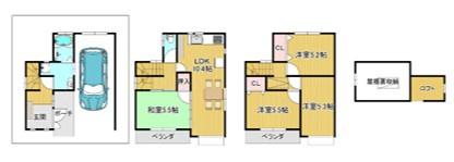 大阪市西成区津守3丁目　中古戸建