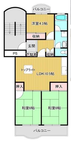 エメラルドマンション南津守A棟
