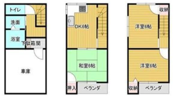 大阪市西成区鶴見橋1丁目　中古戸建