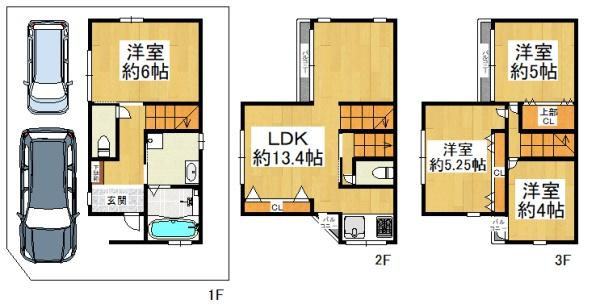 大阪市住吉区遠里小野４丁目の中古一戸建て