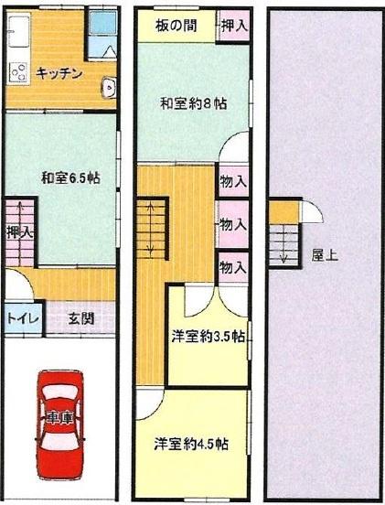 大阪市生野区舎利寺2丁目　中古戸建