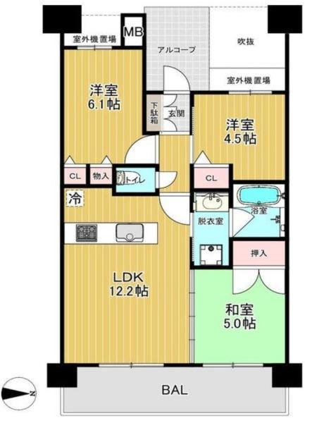 ルイシャトレ平野喜連Ⅱ番館