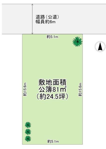 大阪市平野区背戸口2丁目　売土地