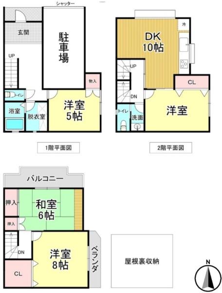 大阪市平野区瓜破７丁目の中古一戸建て