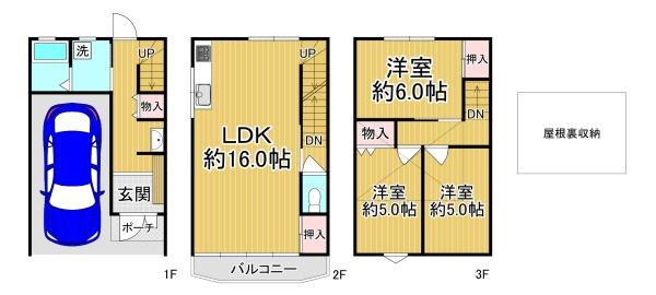 門真市中町　中古戸建