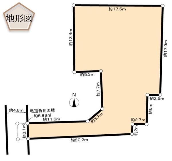 大阪市生野区桃谷２丁目の土地