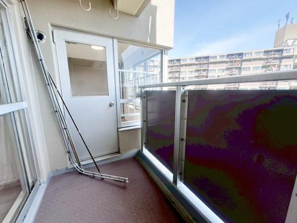 近鉄南港ガーデンハイツ24号棟(バルコニー)