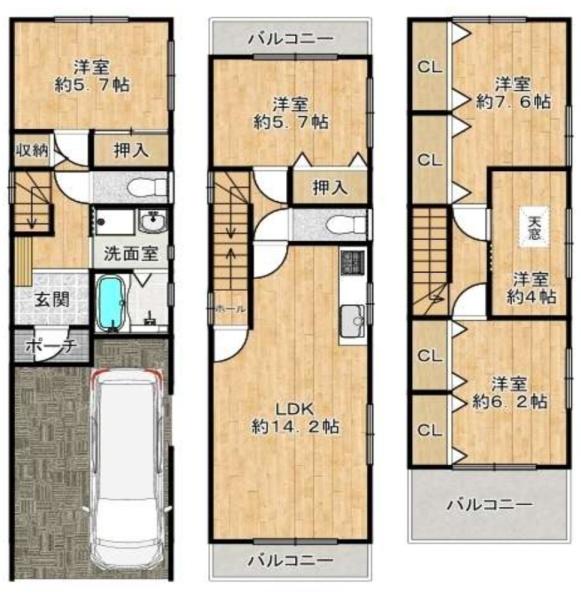 大阪市生野区田島2丁目　中古戸建