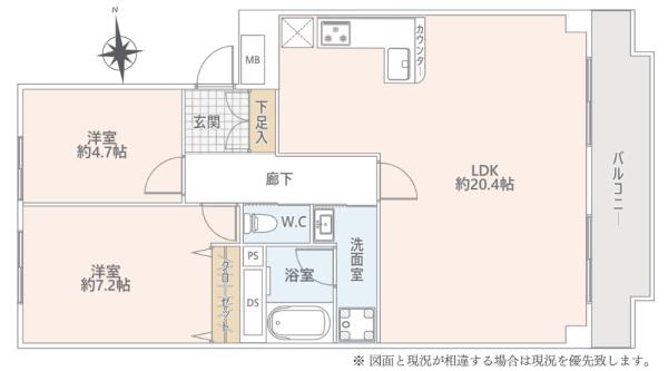 南港フローラルハイツ21号南棟