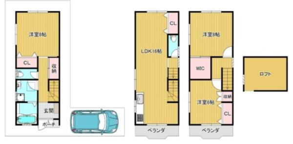 大阪市東住吉区北田辺５丁目の中古一戸建て