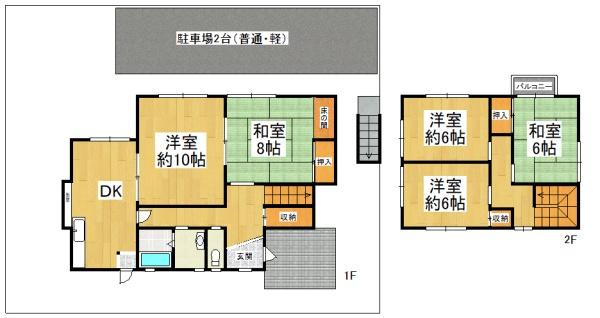 河内長野市南ケ丘の中古一戸建て