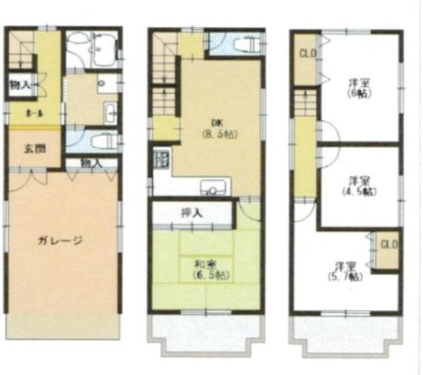 大阪市平野区瓜破東８丁目の中古一戸建て