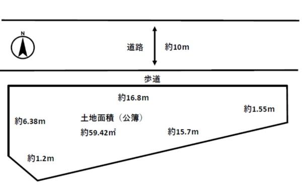 大阪市平野区瓜破東4丁目　売土地