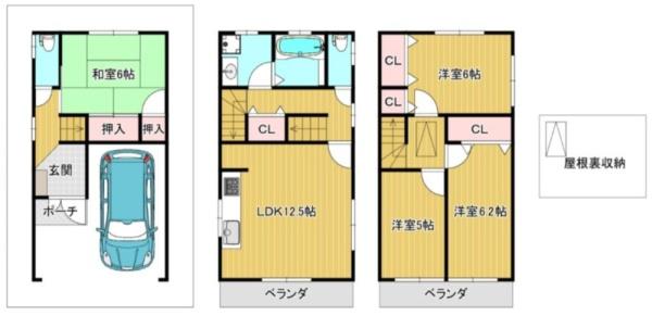 大阪市平野区加美鞍作1丁目 中古戸建
