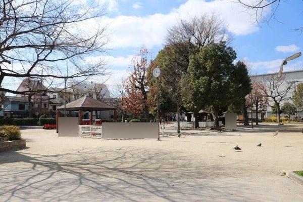 大阪市天王寺区松ケ鼻町の土地(桃谷公園)