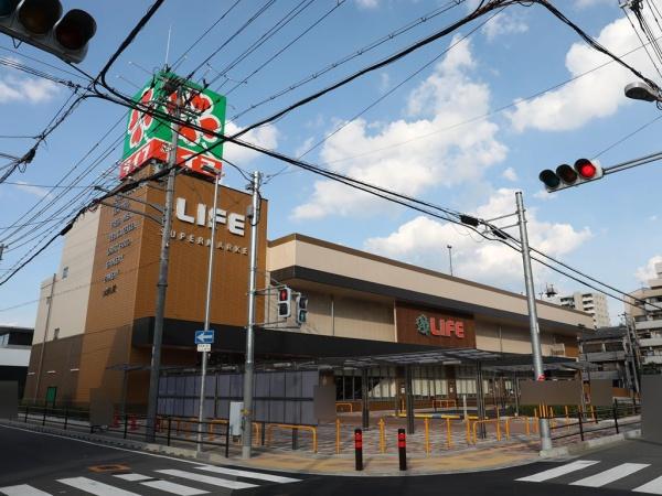 大阪市旭区清水５丁目の土地(ライフ守口滝井店)