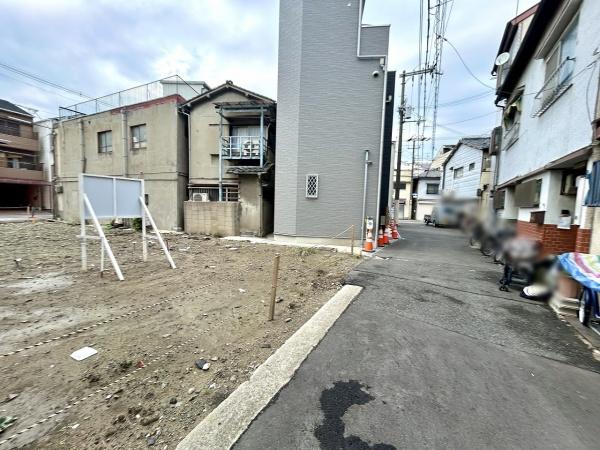 大阪市旭区中宮３丁目の土地