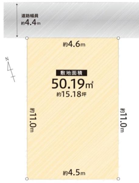 大阪市住吉区墨江4丁目　売土地