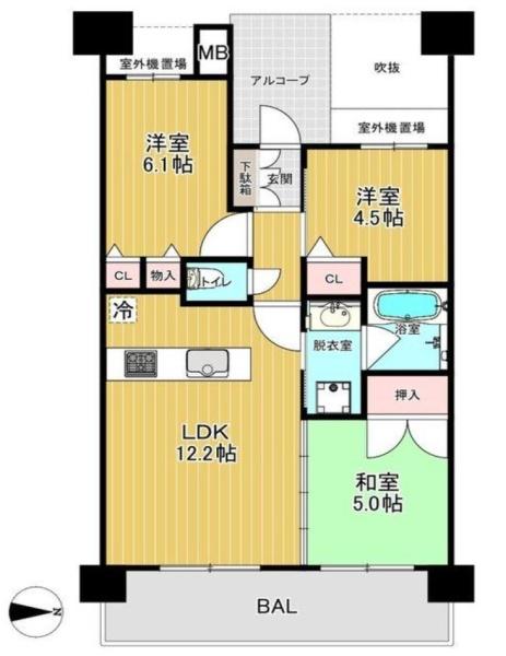 ルイシャトレ平野喜連Ⅱ番館