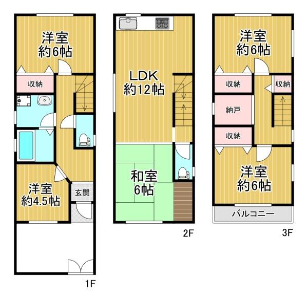 大阪市西成区千本北２丁目の中古一戸建て