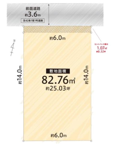 大阪市東住吉区西今川4丁目　売土地