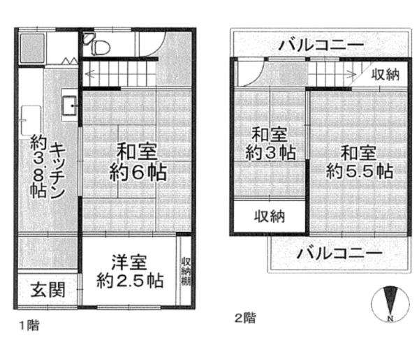 大阪市西成区天下茶屋2丁目　中古戸建