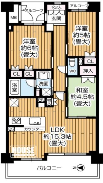 ル・パルトネール夕陽丘天神坂