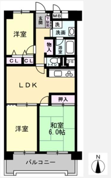 平野加美グランドハイツ1号棟