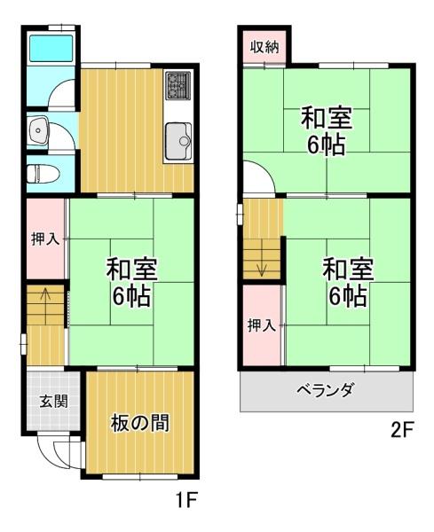 大阪市平野区平野東1丁目　中古戸建