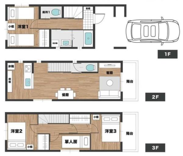 大阪市西成区天下茶屋東1丁目　中古戸建