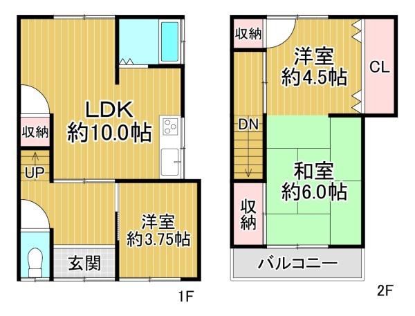 生野区巽中3丁目　中古テラス