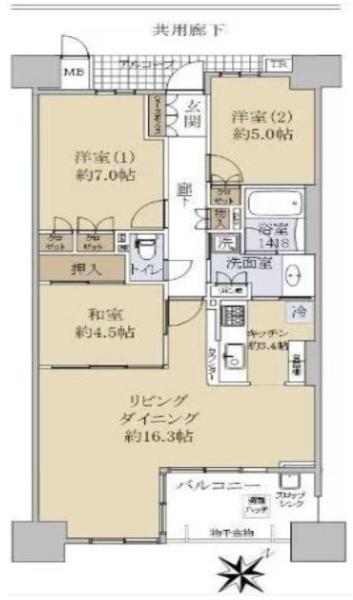 リバーガーデンコスモスクエア
