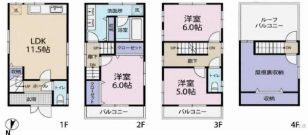 大阪市東住吉区田辺1丁目　中古戸建