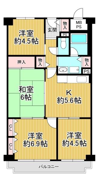 松屋町グランドハイツ