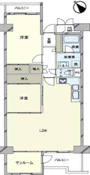近鉄南港ガーデンハイツ23号棟