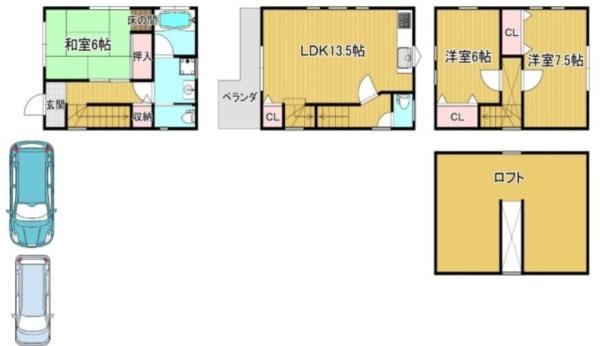 大阪市住之江区西住之江2丁目　中古戸建