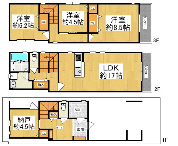 大阪市西成区松2丁目　中古戸建