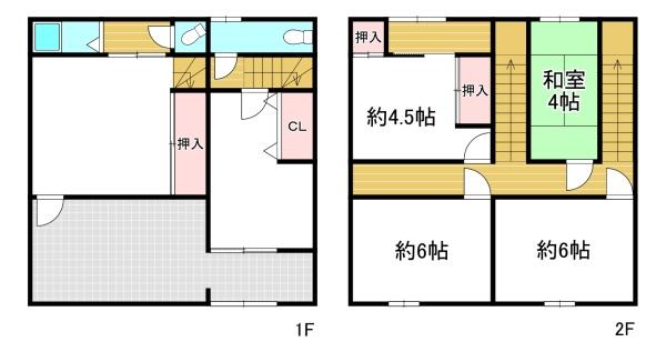 松原市天美南3丁目　中古テラス