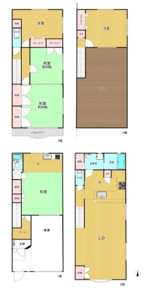 大阪市生野区桃谷3丁目　中古戸建