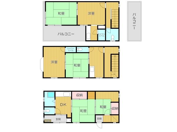 大阪市住之江区住之江3丁目　中古戸建