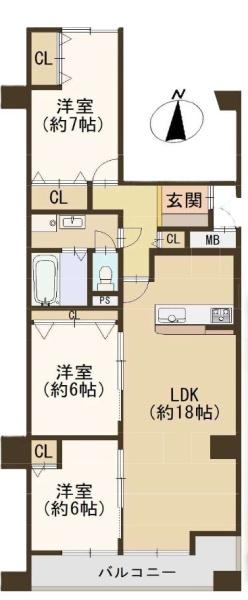 かもめ第一コーポ13号棟