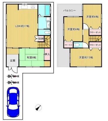 大阪市住之江区平林南2丁目　中古戸建